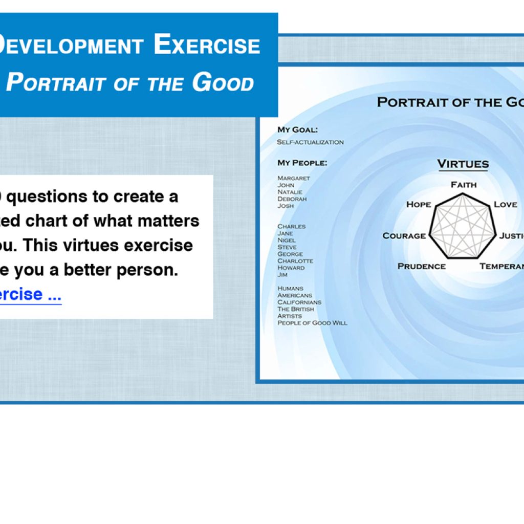 Our New Online Character Exercise Fosters the Practice of Virtues