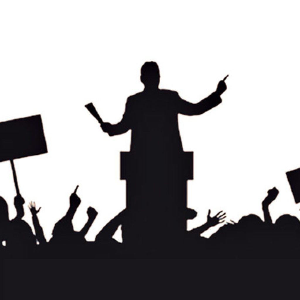 I’m going into politics …