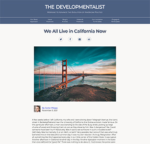 We All Live in California Now