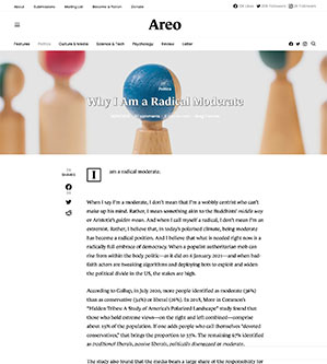 Why I Am a Radical Moderate