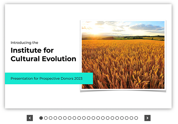 Our Deck for Prospective Supporters